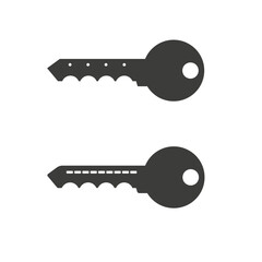 Key. Abstract key. Key for the lock.