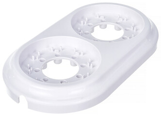 interior frame for a socket on a white background