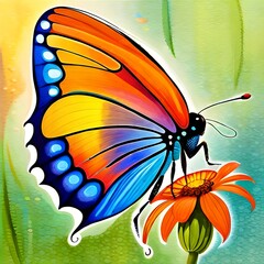 butterfly on a flower