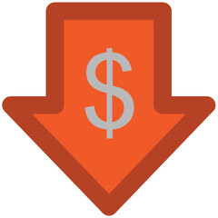 Currency Value Bold Vector Icon

