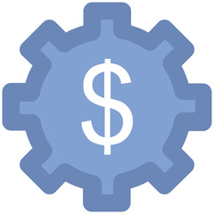 Currency Value Bold Vector Icon

