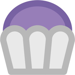 Barbecue Bold Vector Icon
