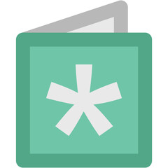 Love Letter Bold Vector Icon

