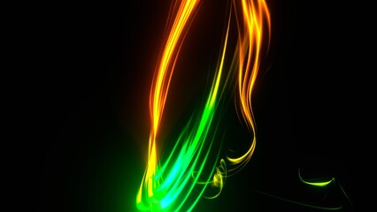 Lichtschweif, Lighttrails, Glasfaser FTTH Highspeed Internet DSL VPN-Tunnel, Daten Sicherheit,...