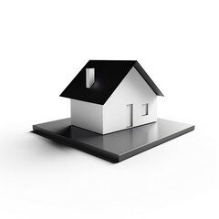 3d house icon