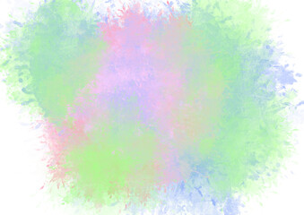 Obraz na płótnie Canvas Colorful abstract background with splashes