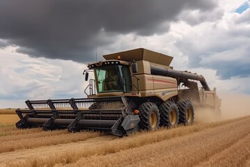 illustration,harvester,generative ai