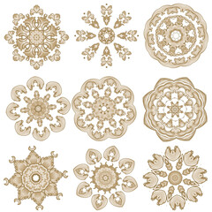 Floral Embroidery design patterns collection