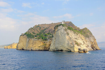 Fototapeta na wymiar Faro di Capo Miseno