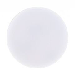 round recessed ceiling spotlight on a white background
