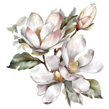 Watercolor Magnolia Bouquet

I get the ideas for my claiparts from nature. When I have developed the basic idea, an AI helps me. The processing of the images is done by me with a graphics program.