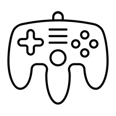 Controller Thin Line Icon