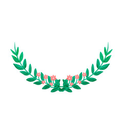 golden laurel wreath