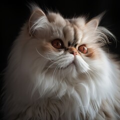 Elegant Persian Beauty: Graceful Portrait in Soft Lighting