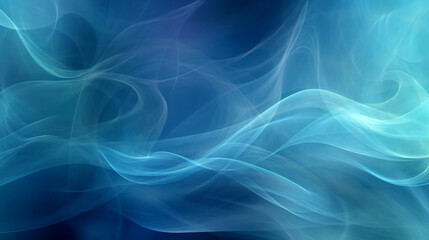 Fototapeta na wymiar Blue smoke texture #2, website banner background, Generative AI