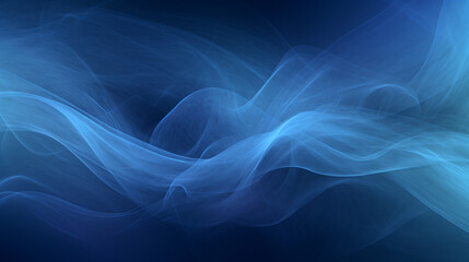 Fototapeta na wymiar Blue smoke texture #3, website banner background, Generative AI