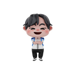 3d render education illustration