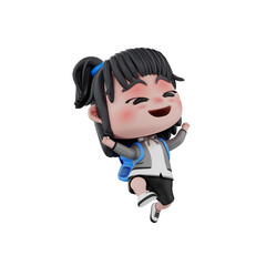 3d render education illustration