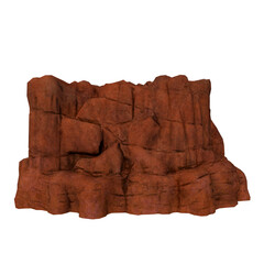 Sandstone Rock Formation 6- Front view png
