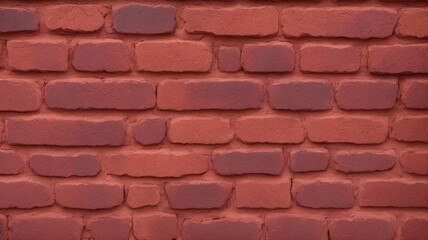 Obraz premium An Image Of A Striking Red Brick Wall With A Black Cat AI Generative