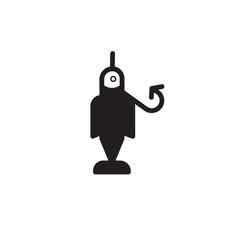 Art Fish Bait Icon