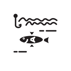 Fish Fishing Hook Icon
