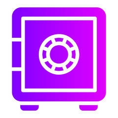 strong box gradient icon