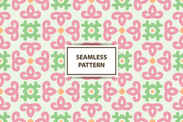 seamless pattern in oriental style. Vector background