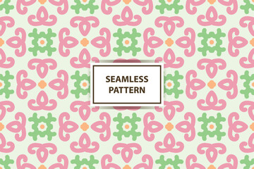 seamless pattern in oriental style. Vector background