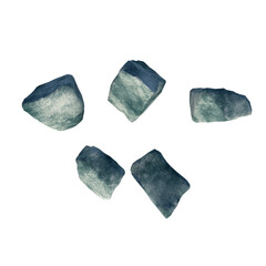 Rocks Chunks of Ice 4- Top view png