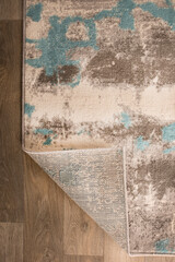 folded edge carpet detail