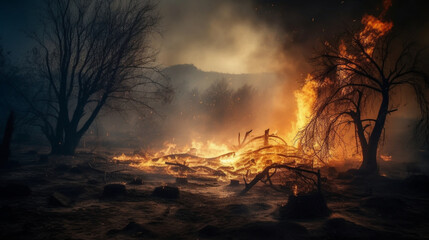 fire firestorm natural disaster climate change