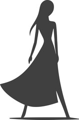 Cute fashion woman illustration