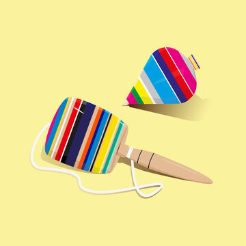 Immerse yourself in Mexican culture with this set of traditional toys. The handcrafted Trompo and Balero, made with colorful wood, represent the joy and artistry of Mexico in its most authentic form.