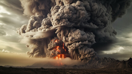 climate change natural disaster volcanic eruption