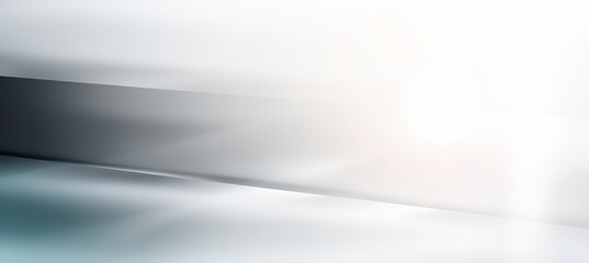 Obraz premium White shiny glow background. Generative AI technology.