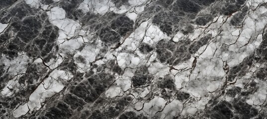 Marble gray white nature stone texture background. Generative AI technology.