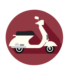 scooter icon vector illustration © praja