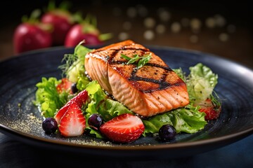 Butter Grill Salmon