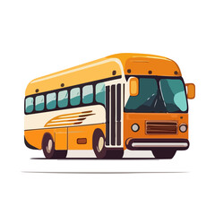 bus public transport vector