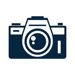 Photo camera logo icon design