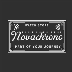 vintage watch logo industry