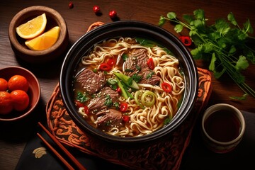 Noodle Soup with Beef