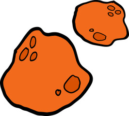 The Space icon drawing cartoon style png image