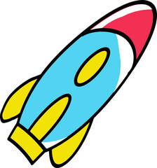 The Space icon drawing cartoon style png image