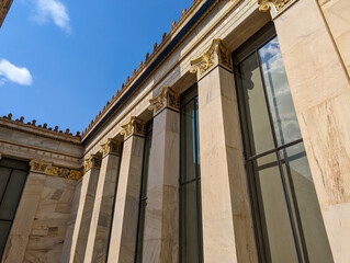 Academy Building In Athens