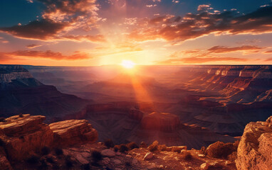 grand canyon sunset