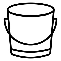 Vector Design Bucket Icon Style