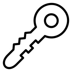 Vector Design Key Icon Style