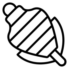 Vector Design Top Spin Icon Style